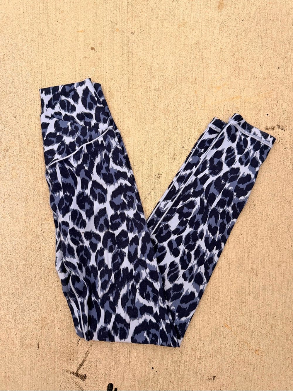 Aerie Crossover Leopard Print Leggings